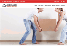 Tablet Screenshot of highlands-ranch-movers.com